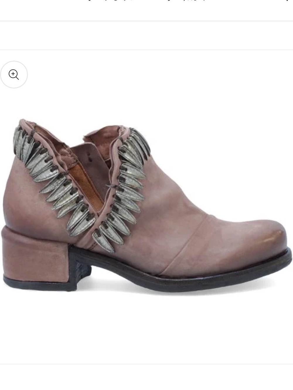 A.S.98 Iker Ankle Boot in Grunge with Silver Accents